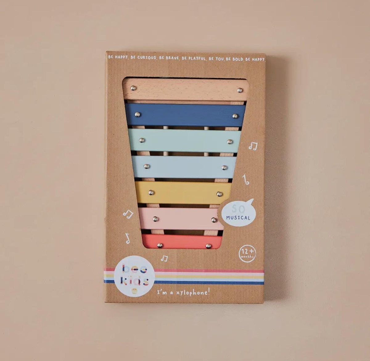 Wooden Xylophone Toy - Musical Instrument for Toddlers